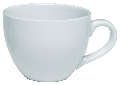 Rattleware Coffee House Collection 16 ounce cup, Set of 6, White