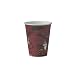 Solo 378SI-0041 8 oz Bistro Single Sided Poly Paper Hot Cup (20 Packs of 50 cups)