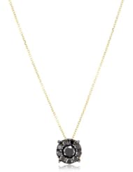 Kalan by Suzanne Kalan Black Diamond Cluster Necklace