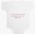 Cute_Grandpa Baby Ultrasoft Onesie