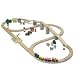 Yukon Express 60-Piece Wooden Train Set