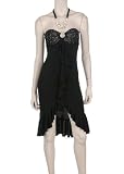 d080 Sexy Tango Hem Ruffle Holiday Dress