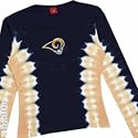 St. Louis Rams Juniors Tie Dye Long Sleeved T-shirt