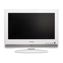 Toshiba 15LV506 15.6-Inch Widescreen LCD TV with Built in DVD, White