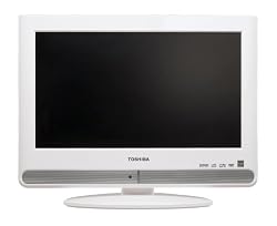 Toshiba 15LV506 15.6-Inch Widescreen LCD TV with Built in DVD, White