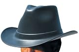 Occunomix Vulcan BlACK Cowboy Hard Hat -Ratchet Suspension