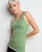 Bella Ladies Meredith Sheer Rib Racerback Tank Top. 8770