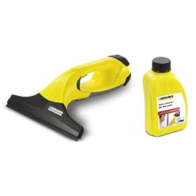 Karcher WV50 Cordless Window Vacuum PLUS Glass Cleaner Concentrate