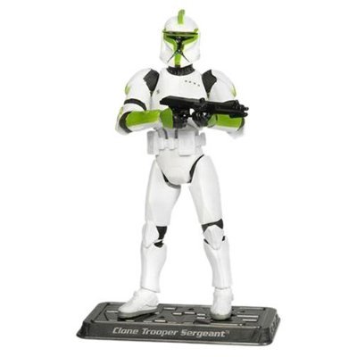 31LwnCsi33L Star Wars   The Saga Collection   Basic Figure Clone Trooper Sergeant