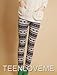 New Womens/girls Nordic Snow Knitted Warm Winter Leggings Tights Pants