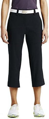 Nike Women's Modern Rise Tech Crop Pant Black / Black 10