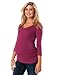Deals Sales Motherhood Maternity: 3/4 Sleeve Scoop Neck Side Ruched Maternity T Shirt Shop