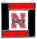 Nebraska Cornhuskers 6 X 6 Sun-Catcher