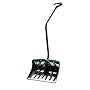 Suncast SC3250 18-Inch Snow Shovel/Pusher Combo with Ergonomic Shaped Handle And Wear Strip, Green