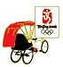 Beijing Olympics Rickshaw Pin