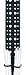 VERTICAL LACER STRIP - 1