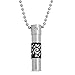 AMIST Detachable 316L Stainless Steel Essential Oil Diffuser Allergen-free Rust-free and Safe Aromatherapy Pendant Jewelry Essential Oil and Perfume Diffuser for Efficient All-day Aroma Everywhere