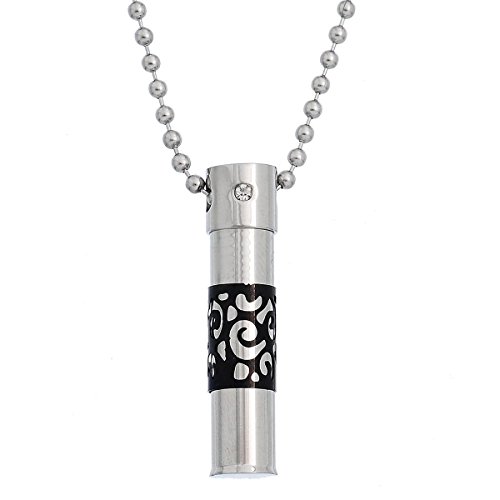 AMIST Detachable 316L Stainless Steel Essential Oil Diffuser Allergen-free Rust-free and Safe Aromatherapy Pendant Jewelry Essential Oil and Perfume Diffuser for Efficient All-day Aroma Everywhere