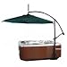 Blue wave - Spa Umbrella Beige 9'