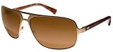 Tres Noir Barracuda Deuce Metal Frame Aviator Sunglasses