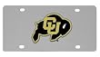 Colorado Golden Buffaloes Logo License Plate - NCAA College Athletics Fan Shop Accessories