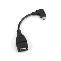Xperia arc/ray/acro HD/Galaxy S2 /Galaxy Note 対応 L字タイプ USBホストケーブル(USBメモリ、マウス、キーボード使用可能!)おまけ付!