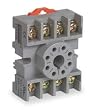 Dayton 5X852 Socket, Relay, 8 Pins