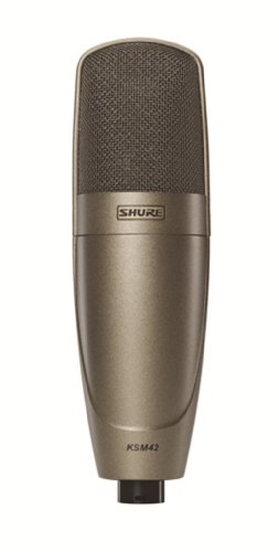 Shure KSM42 Large Dual-Diaphragm, Side-Address Condenser Vocal Microphone On Sale