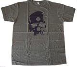 RAMMSTEIN - Totenkopf - Military Green Adult Fitted Jersey T-shirt