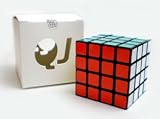 QJ 4x4 Mini Puzzle Cube Black 6cm