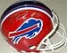 Roscoe Parrish autographed Football Mini Helmet (Buffalo Bills)