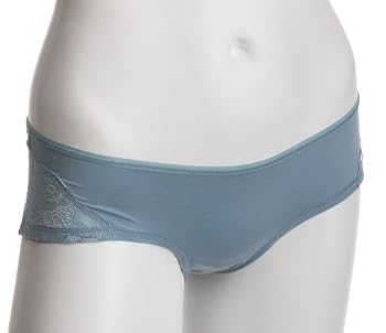 Le Mystere Women's Heather Boyshort with Lace Accent  #4467