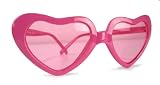 Adorable Sweet Heart Sunglasses Pink with Pink lenses