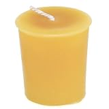 Organic Raw Beeswax Votive Candle 2 (Pack of 4)