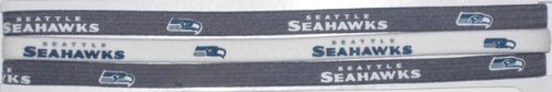 Seattle Seahawks NFL 3-Pack Elastic Headbands