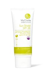MyChelle Sun Shield, SPF 28 with ZinClear, 2.3-Ounce Tube (Pack of 2)