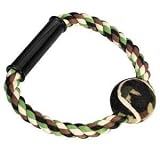 Camo Tennis Ball Ring Rope Toy for Dogs