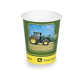 John Deere 9 oz. Cups (8) Party Supplies