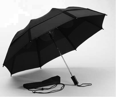 Gustbuster Metro Black, Manual Umbrella