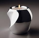 Nambe Twist Votive with Tealight