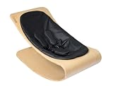 Bloom Baby Coco Bouncer - Stylewood Natural Midnight Black