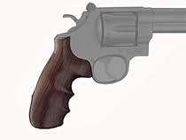 Hogue S&W N Round Pau Ferro Premium Wood Grips