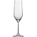 Schott Zwiesel Tritan Crystal Stemware Forte Collection Champagne Flute With Effervesence Points, Set of 6