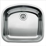 Kitchen Sink Under Mount by Blanco - 510-876 in Stainless Steel