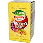 Artisana, 100% Organic Raw Almond Butter, 10 Packets, 1.19 oz (33.7 g) Each