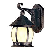 World Imports 1296-06 Carmel 1 Light Outdoor Wall Lantern , Flemish
