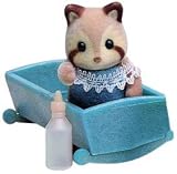Enlarge toy image: Sylvanian Families Racoon Baby - infant and baby development