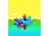 Playmobil - 6717 - 1.2.3 - Pilote + Avion