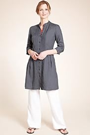 Twiggy for MS Woman Pure Linen Pintuck Dress