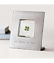 framed four-leaf clover
